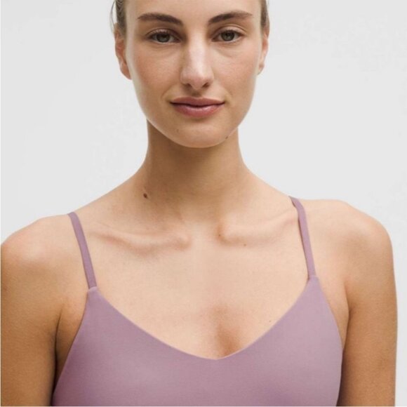 Lululemon NWT Align Waist-Length Cami Tank Top *A/B Cup Lavender Lux - Picture 2 of 13